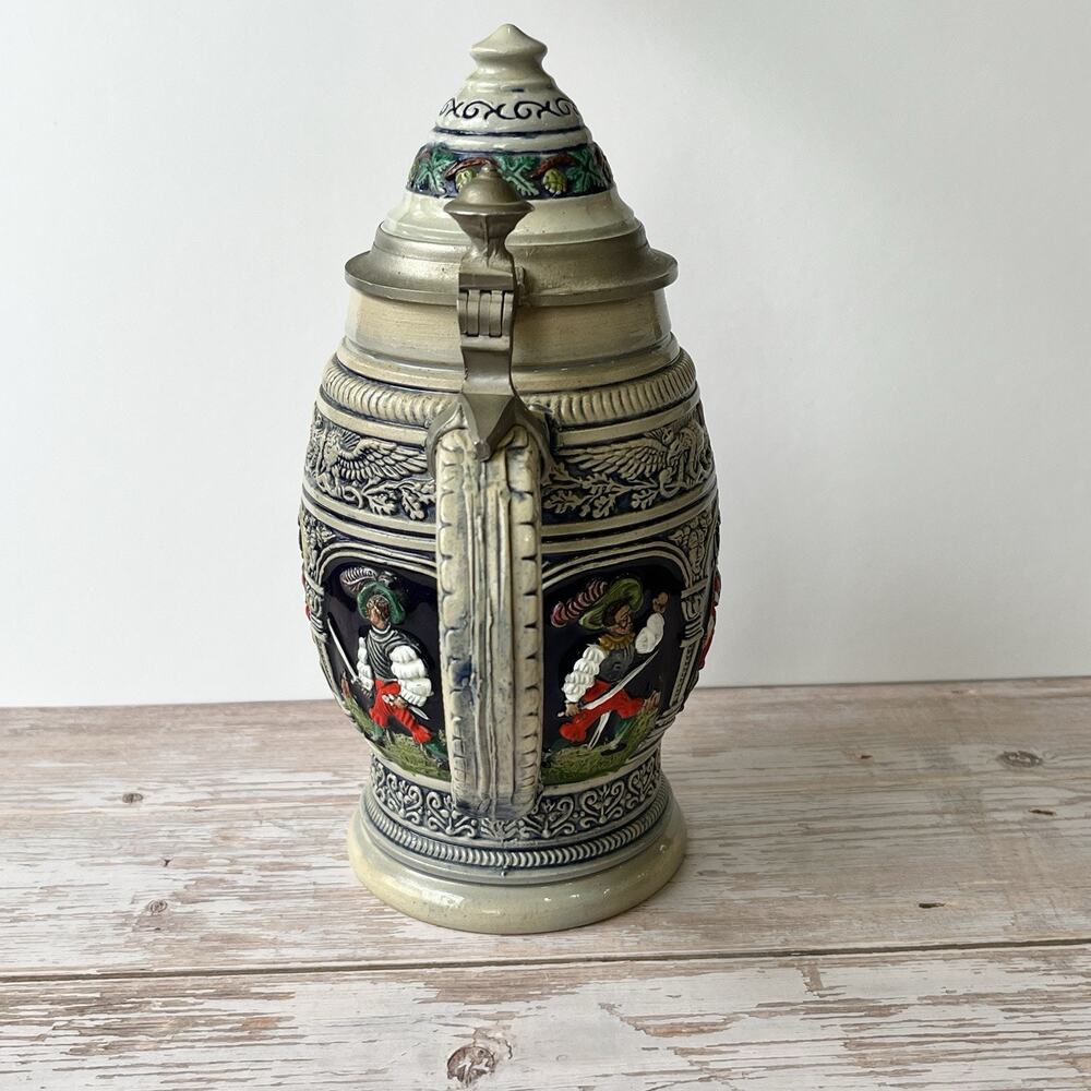 Original Thewalt Peter Duemler Limited Edition #2255/10000 German Beer Stein - Picture 2 of 12